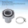 Pool Drain Fitting Connects for Coleman Pools, ID 0.7inch Connect