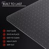 Kuyal Office Chair Mat for Carpet, 32x55 Clear Heavy Duty