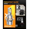 OXILAM 9008 H13 LED Bulbs, 60000 Lumens, 60000H Lifespan, No