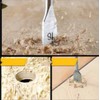 wood Drill Bit Set, 6 Pieces, 10,12,16,18,20,25mm Sizes, Hex Shank,