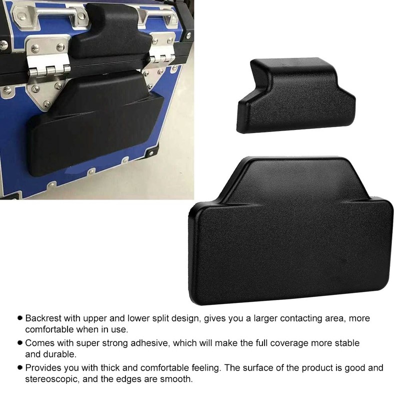 Motorcycle Backrest Pads, Topcase Accessories for Backrest, Rubber Rear Pads,