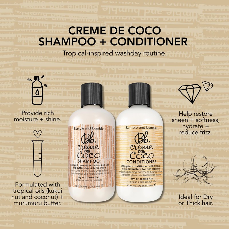 Bumble and bumble. Creme De Coco Coconut Shampoo | For