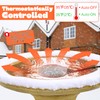 Saillong 2 Pack Upgrade Bird Bath Heater for Outdoors in