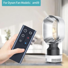 New 922662-08 Replacement for Dyson Hot+Cool Fan Heater Remote Control AM04 AM05 (Black)