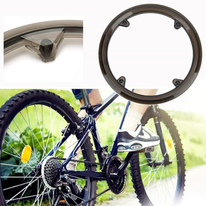 Floatdream Bicycle Chain Wheel Cover, Plastic Bicycle Chainguard Ring, Chain