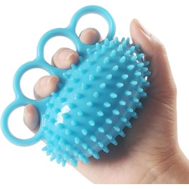 Pelota fortalecedora de agarre para dedos, pelota de agarre para ejercitador, bolas de estrés para terapia de manos, artritis, masaje de manos para aliviar el estrés para la oficina y ancianos