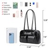 Shoulder Bag for Women Retro Purses PU Leather Handbag Multi