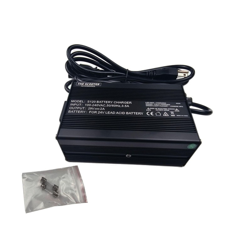 24V 2A Lead Acid Battery Charger for Mobility Scooters