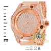 Usdiamondking Men's Fully Iced 18K Rose Gold Finish Simulated Diamond