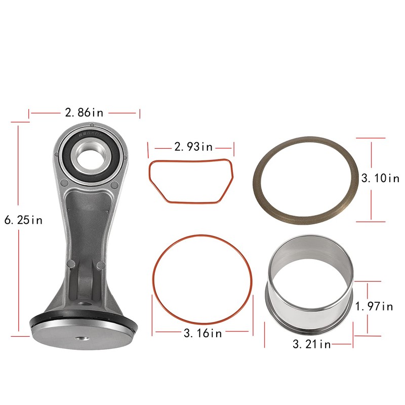 N038785 Air Compressor Connecting Rod Kit for Craftsman, Dewalt, and