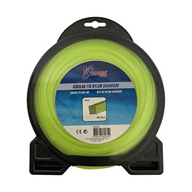 Bricoferr Nylon Line for Strimmers Square 3.3mm x 50m. Kawapower