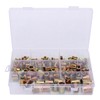 180Pcs Flat Heads Rivet Insert Nut Kit Metric Carbon Steel