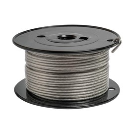HangZ 70040 43lb #5 Plastic Coated Stainless Steel Gallery Wire, 500 Foot Length