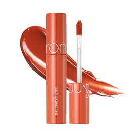rom&nd JUICY LASTING TINT #08 Apple Brown - K-Beauty Glossy Lip Stain for Hydrating, Long-Lasting & Natural 'Bare Juicy' Finish