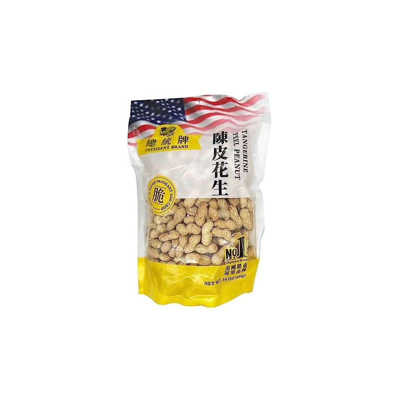 President Brand Peanuts Snacks Flavor Peanuts Tangerine Peel Peanut 花生零食