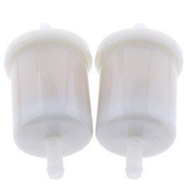 ZTUOAUMA 2X 5/16" Fuel Filters AM136739 AM876035 12581-43012 12581-43010 Compatible with John Deere Mower X475 X575 X700 X710 Kubota Engine BX22D BX23D BX24D Tractor RTV900 RTV1100 RTV1140