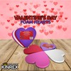 KINREX Valentine's Day Foam Hearts - Valentines Craft - Multicolor