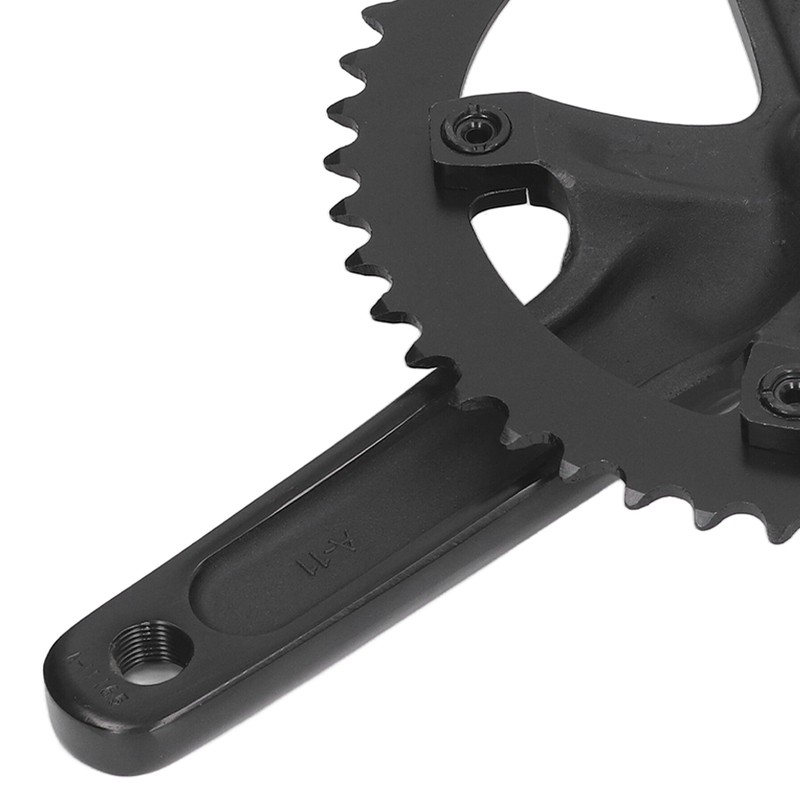 Aluminum Alloy 144 BCD 48T Single Speed Crankset Bike Crank