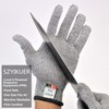 SZYIKUER Cut Resistant Gloves Food Grade Level 5 Hand Protection,Kitchen
