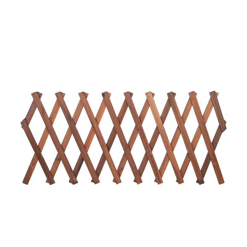 Expandable Plant Climbing Lattices Extensible Pine Fence Plant Support for