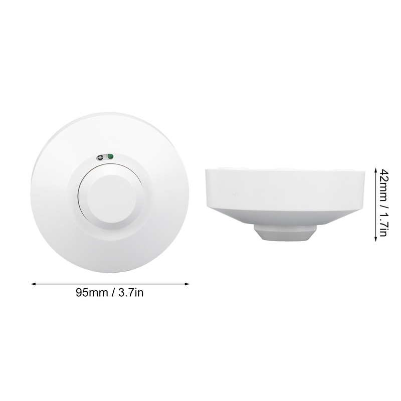 Motion Sensor Ceiling Mounted Switch, 360 Degree Field of View,