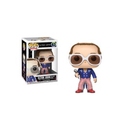 Funko Pop! Rocks: Elton John - Red White Blue Collectoble Figure