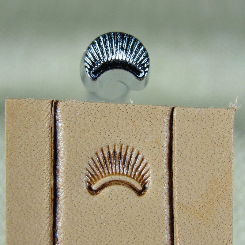 Japan Select - #D436 Crescent Border Stamp (Leather Stamping Tool)