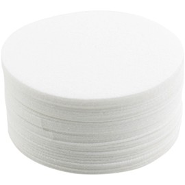 DGZZI 30PCS Microwave Oven Kiln Paper 2.7 Inch Round Insulated Ceramic Fiber Lining Paper Glass Fusing DIY Craft Supplies
