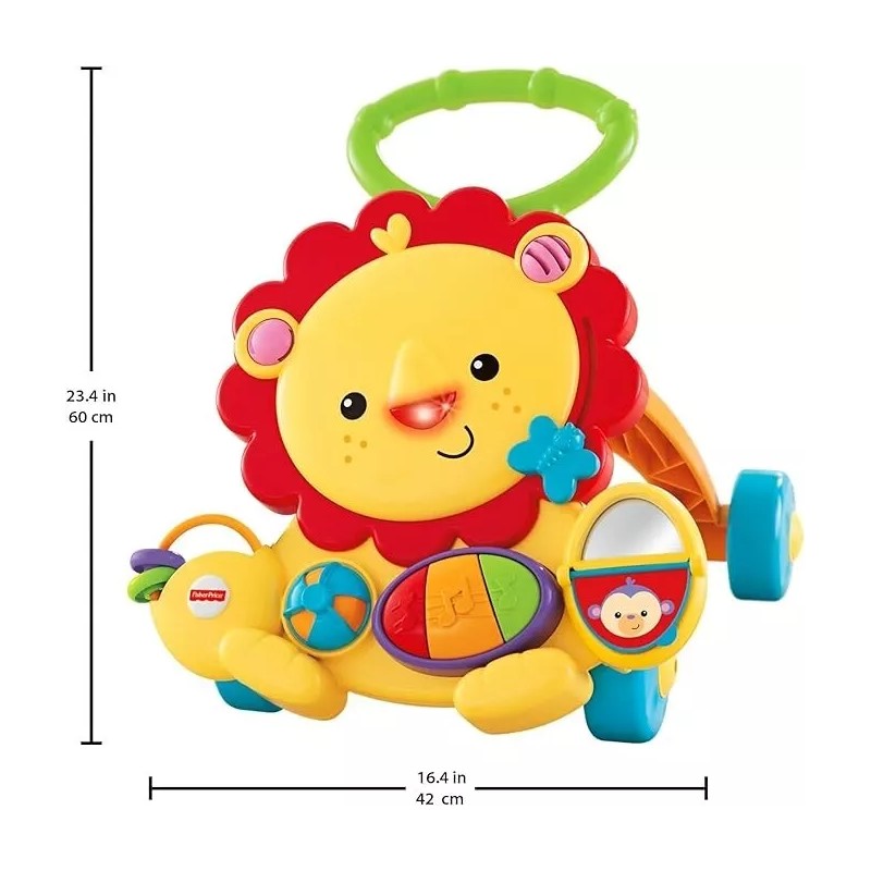 Fisher-Price Musical Lion Walker BRAND NEW SEALED Baby Activity Toy