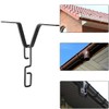 Namvo Rain Chain Clip For Gutter Adapter V Style Copper