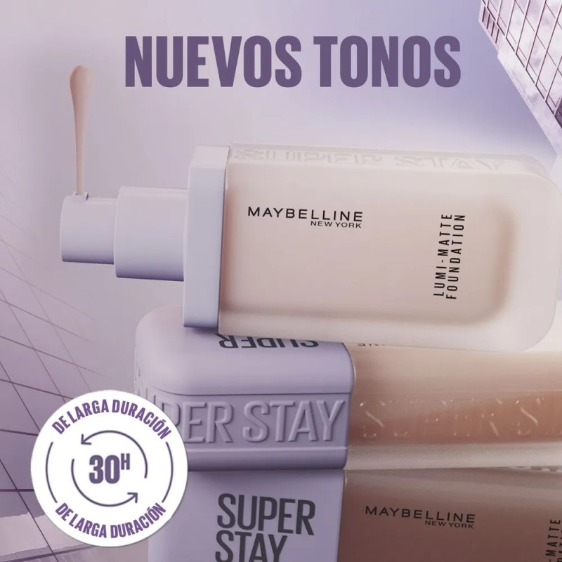 Base De Maquillaje Superstay Lumi Matte Maybelline New York 248