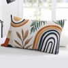 Boho Pillowcase 20x26 Inch - Standard Modern Abstract Geometric Orange