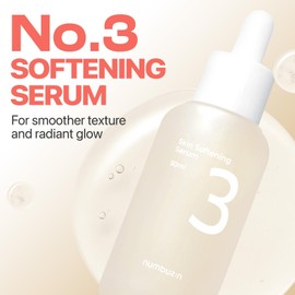 NUMBUZIN - No.3 Skin Softening Serum - Suero Facial Suavizante con Bifida y Galactomyces para Poros y Textura de Piel - 50 ml