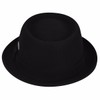Kangol LiteFelt® Pork Pie - Black/S Black, Small