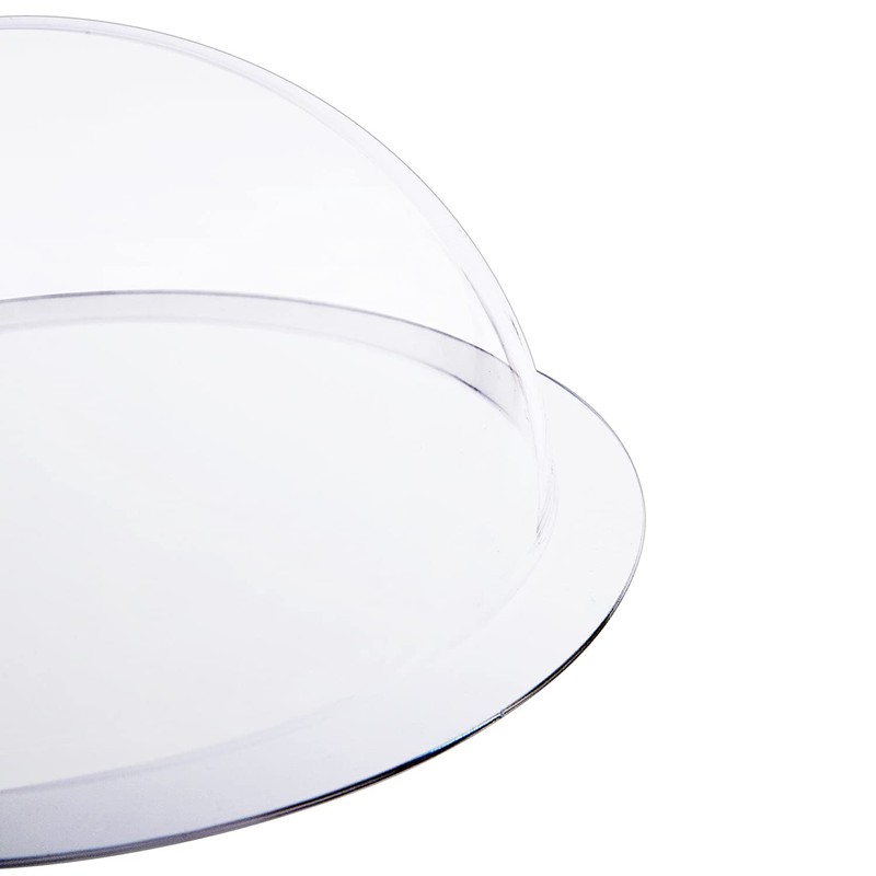 HMF 46740 Hemisphere Acrylic with Brim, DIY Acrylic Cover, Diameter