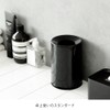 Ideaco TUBELOR Mini Designer Round Countertop Trash Can, Conceals any