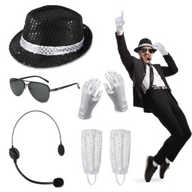 7PCS Costume Accessories Adults (7PCS MJ Costume Accessories Adults)