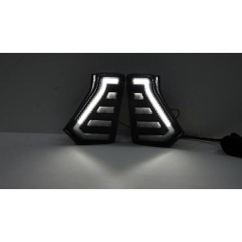 Sidi LED Fog Lamp for 2024 2025 Toyota Tacoma DRL Daytime Running Lights Turn Signal