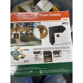 Ozco 3-Lot OZCO 56684 4″ OWT-LITE 90° Flush Outside Laredo Sunset *