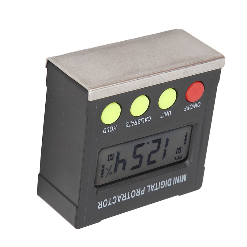 Digital Angle Finder Gauge High Accuracy 4 Botton Electronic Level