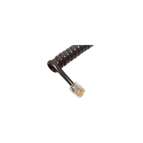 Unbranded One Tadiran Emerald Ice Charcoal 12 Foot Handset Cord,