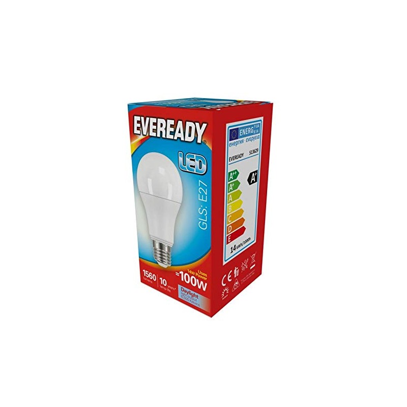 Eveready LED GLS 1560lm Daylight 6500k E27