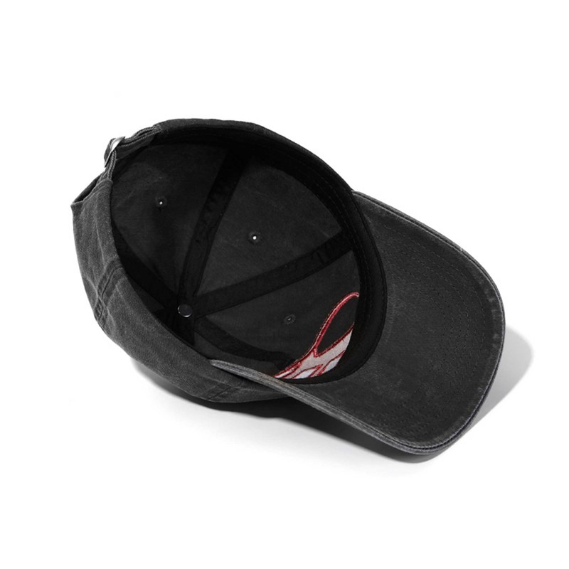 CLAPE Washed Cotton Baseball Cap Street Embroidery Baseball Cap Men's