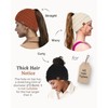 Hat Hut Satin Lined Beanie Hat for Women Silk Lined