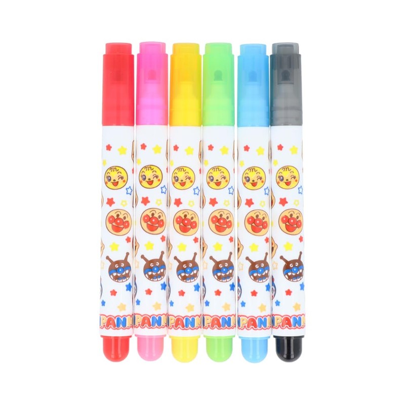 Sunstar Stationery 2430010A Anpanman Drawing Pen, Round Nib, My First