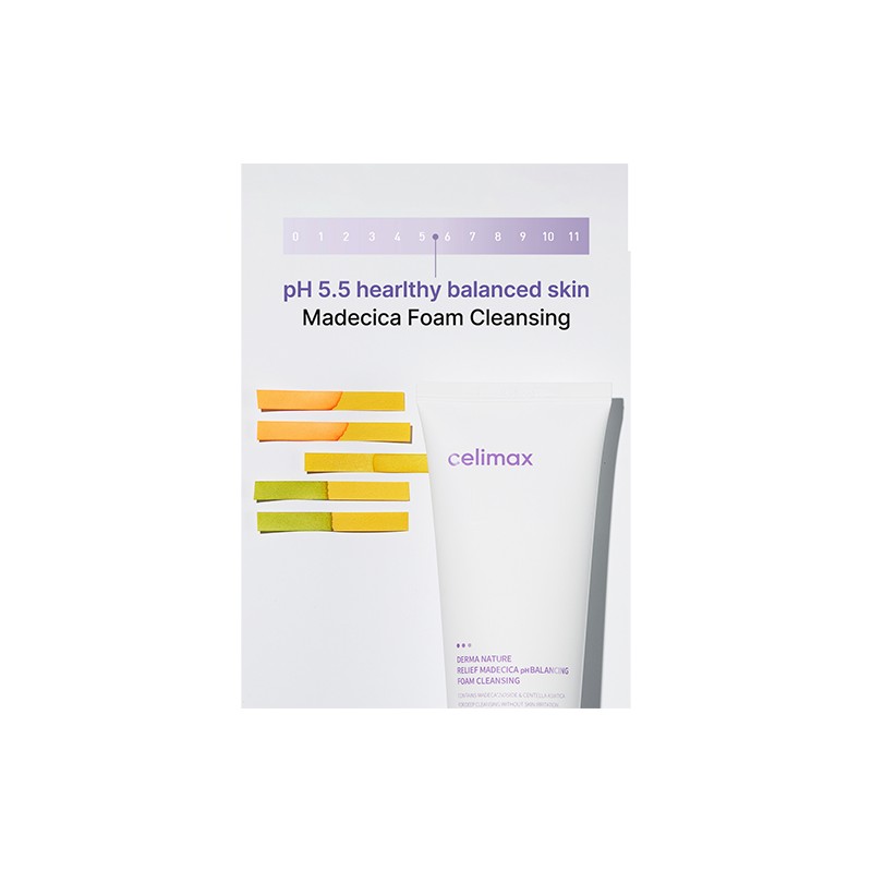 celimax [celimax]Derma Nature Relief Madecica pH Balancing Foam Cleansing 150ml