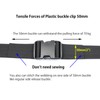 Quick Side Release Buckles 50mm Heavy Duty Plastic Buckle Clips