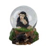 Ravensden Snow Globe Glitter Chimp 8 cm Snow Globe Glitter Monkey Animal