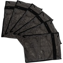 DOITOOL 6pcs Mesh Laundry Bags Machine Washable Clothing Organizer for Optimal Rinsing for Camping and Home Storage Protects Clothes from Snagging and Tangling