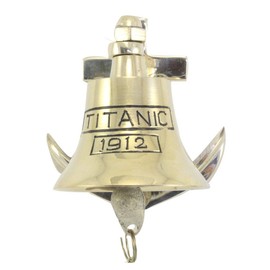 Liffey Artefacts Brass Anchor Bell Titanic 1912